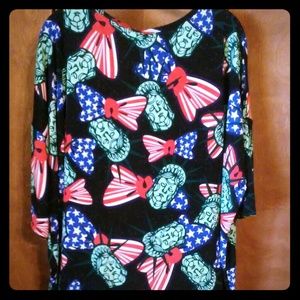 LulaRoe 3X bi-level  tunic